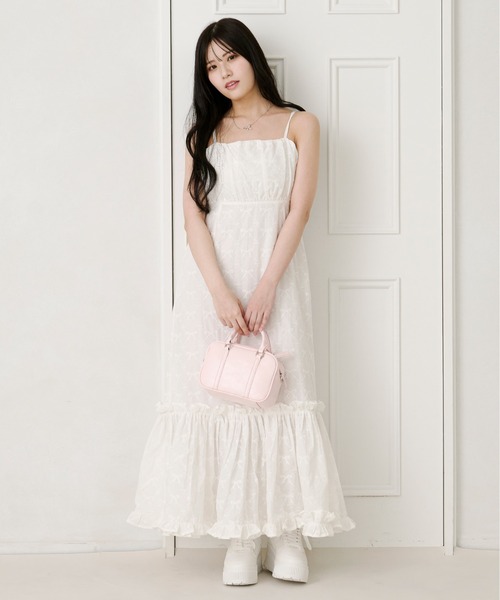 「apres jour」 キャミソールワンピース X-LARGE ホワイト レディース_画像9