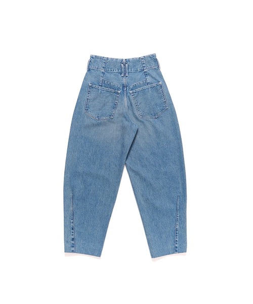 TANAKA（タナカ） ジーンズ TAPERED JEAN TROUSERS MID BLUE メンズ