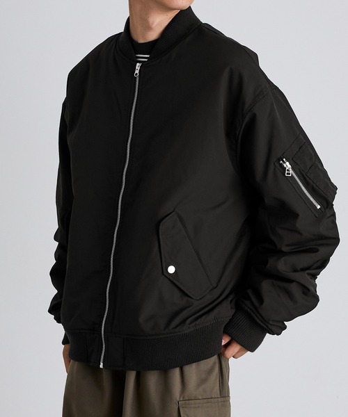 「Anchor Smith」 ブルゾン L ブラック メンズ_画像3