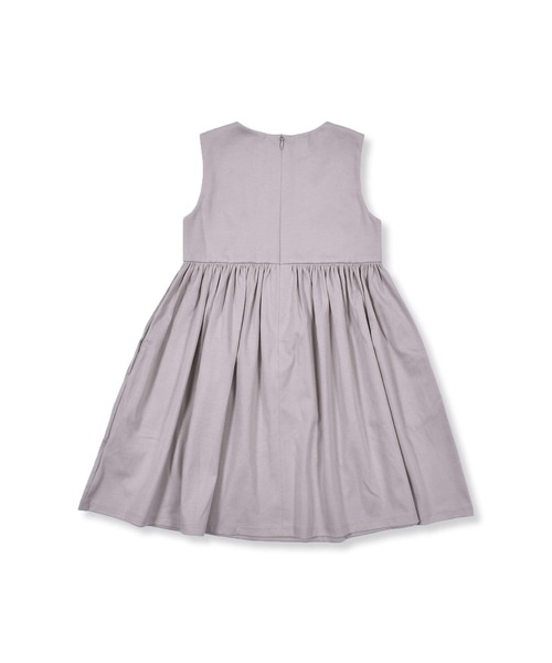 「Tartine et Chocolat」 「KIDS」ノースリーブワンピース 130 パープル キッズ_画像5