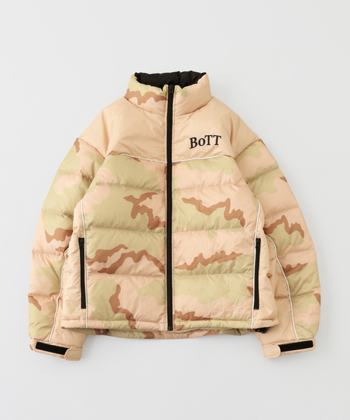BoTT（ボット） ダウンジャケット ダウン B LOGO DOWN JACKET メンズ