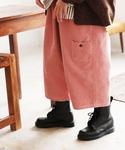 ワイドパンツ パンツ 大人に馴染む、ピンクのコ...の詳細画像2