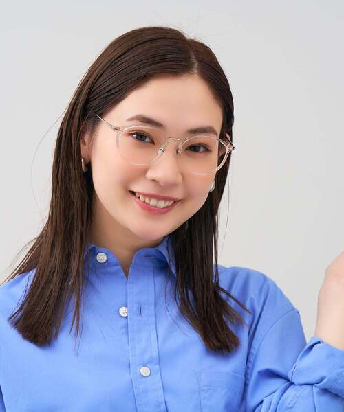 伊達メガネ メガネ 眼鏡 レディース メンズ_3