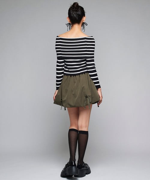 「Narcissus」 長袖ニット FREE ホワイト レディース_画像7