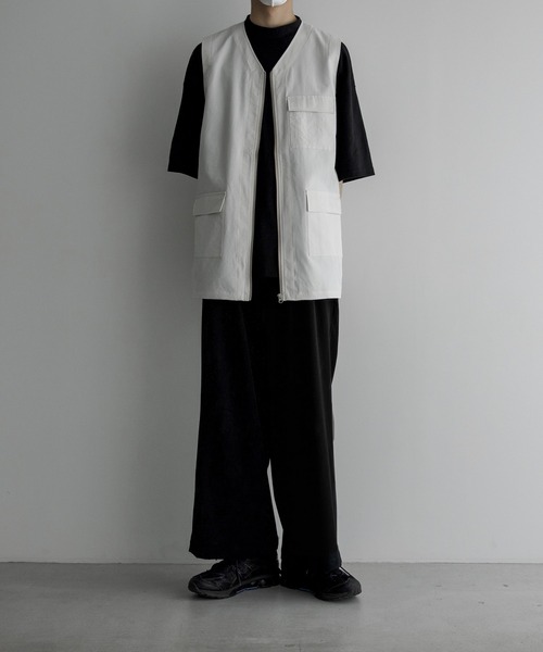 「remer」 ベスト SMALL ブラック メンズ_画像2