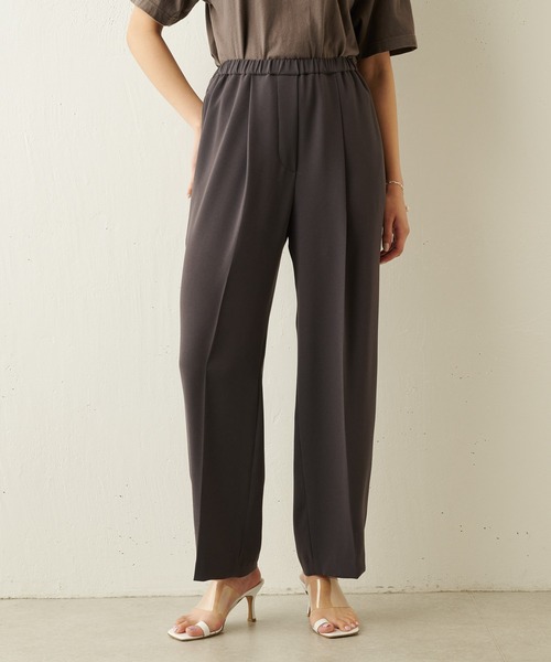 「Whim Gazette」 イージーパンツ FREE ホワイト レディース_画像3