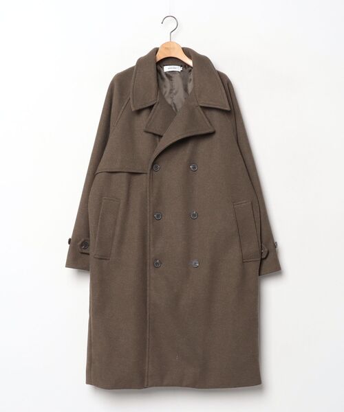 MONO-MART（モノマート） トレンチコート M アッシュブラウン メンズ