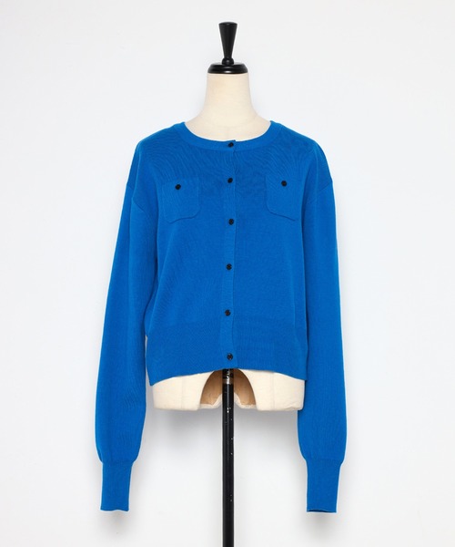 「Bonjour Sagan」 ニットカーディガン FREE ライトグレー レディース_画像5