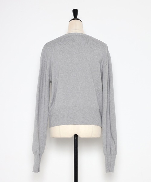 「Bonjour Sagan」 ニットカーディガン FREE ライトグレー レディース_画像8