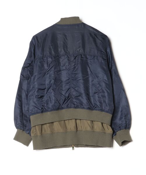 「Risley」 ブルゾン FREE ネイビー レディース_画像2