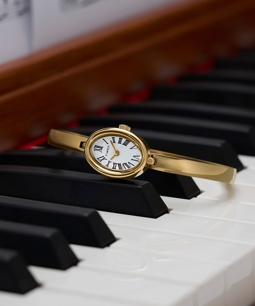 腕時計 TIMEX/タイメックス Cavatina Bangle 腕時計 TX-TW2Y27200 レディース レディースの画像