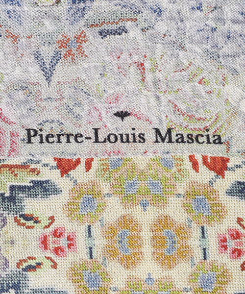スカーフ バンダナ PIERRE LOUIS MASCIA ピエール ルイマーシャ Scarf 90x90cm 517702/101 レディースの画像