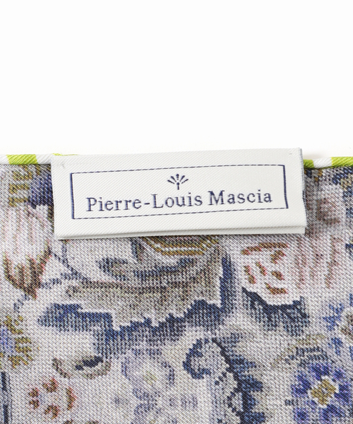 スカーフ バンダナ PIERRE LOUIS MASCIA ピエール ルイマーシャ Scarf 90x90cm 517702/101 レディースの画像