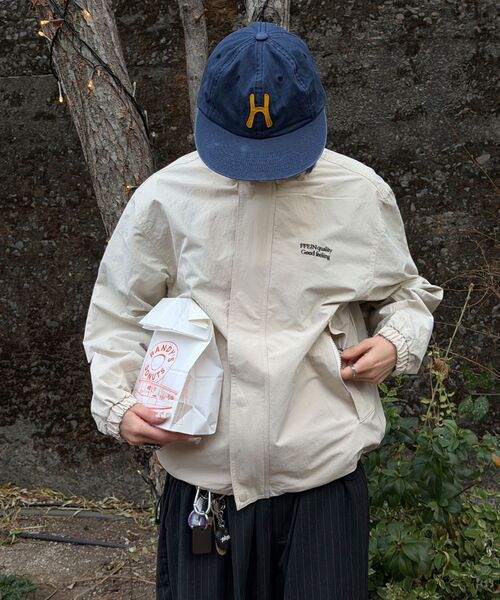 「FFEIN」 マウンテンパーカー MEDIUM ネイビー メンズ_画像5