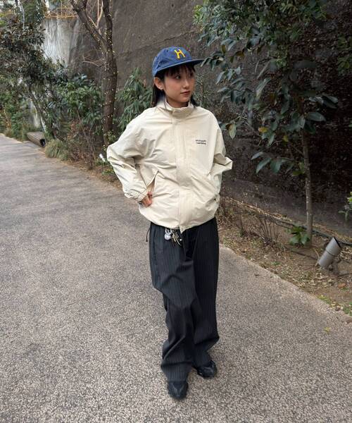 「FFEIN」 マウンテンパーカー MEDIUM ネイビー メンズ_画像6