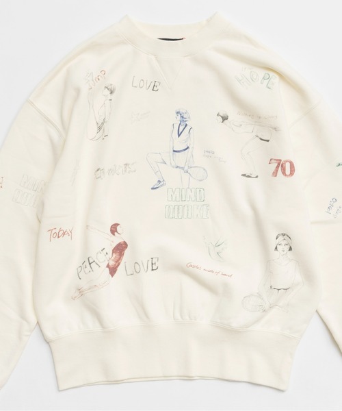 「MAISON SPECIAL」 スウェットカットソー FREE ホワイト レディース_6