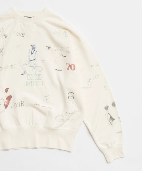 「MAISON SPECIAL」 スウェットカットソー FREE ホワイト レディース_7