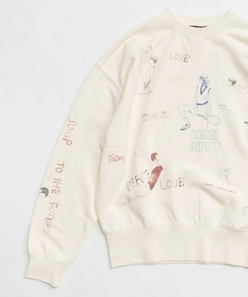 「MAISON SPECIAL」 スウェットカットソー FREE ホワイト レディース_8