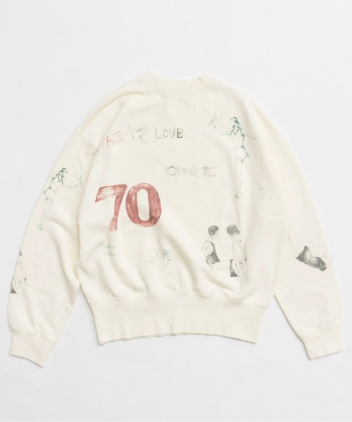 「MAISON SPECIAL」 スウェットカットソー FREE ホワイト レディース_9