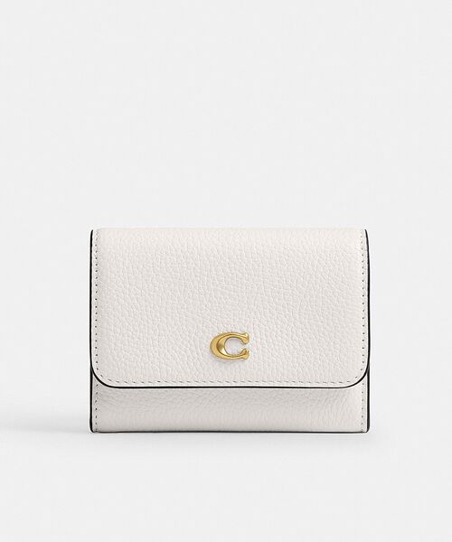 COACH（コーチ） ミニ 財布 エッセンシャル フラップ カード ケース