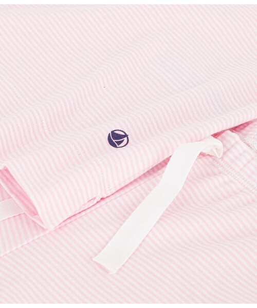 PETIT BATEAU（プチバトー） パジャマ ルームウェア ミラレ半袖長