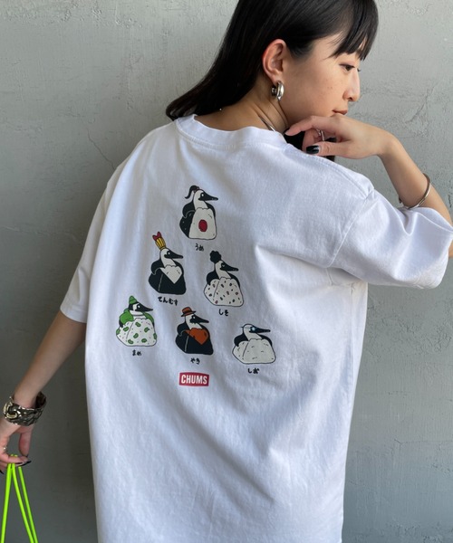 新品　CHUMS Dry Back Gather Tシャツ　チャムス　レディース CHUMS（チャムス） tシャツ 「WEB限定」「CHUMS/チャムス」 BOOBY