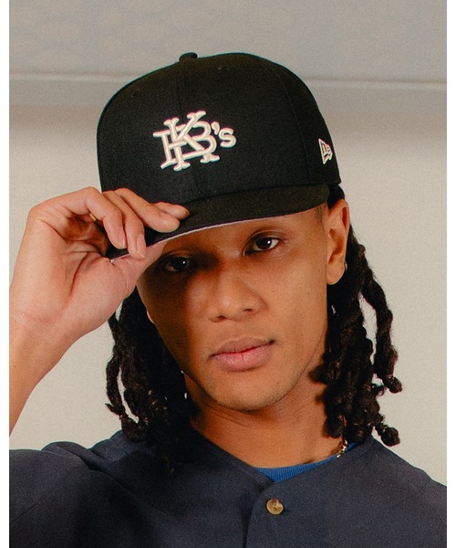 CALLEE 9FIFTY ブラック キャップ Los Angeles Dodgers New Era MLB 9FIFTY 950 Snapback Cap Hat Black