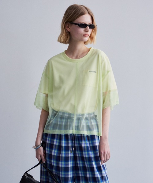 MAISON SPECIAL（メゾンスペシャル） tシャツ 「PRE-ORDER」Sheer