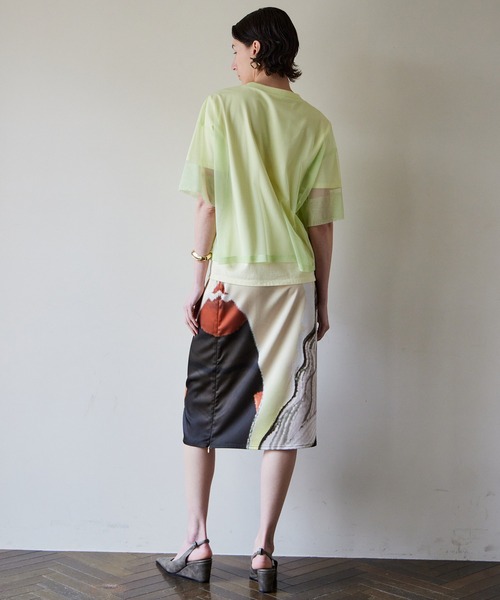 MAISON SPECIAL（メゾンスペシャル） tシャツ 「PRE-ORDER」Sheer