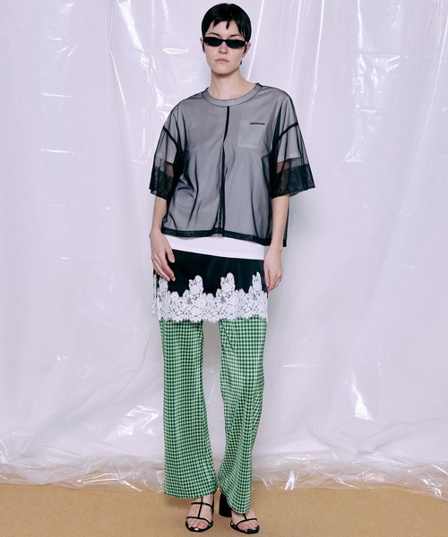 MAISON SPECIAL（メゾンスペシャル） tシャツ 「PRE-ORDER」Sheer