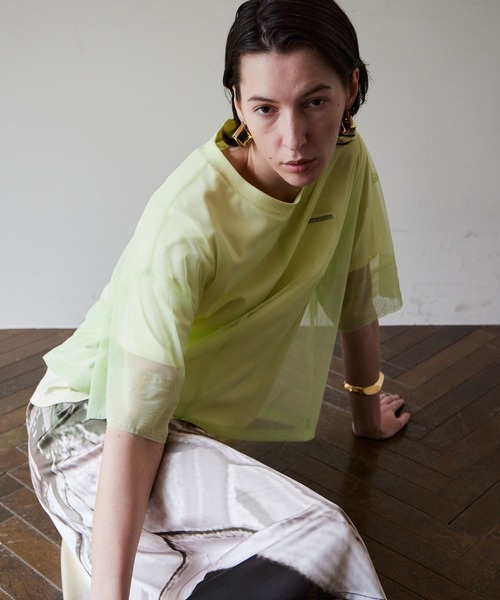 MAISON SPECIAL（メゾンスペシャル） tシャツ 「PRE-ORDER」Sheer