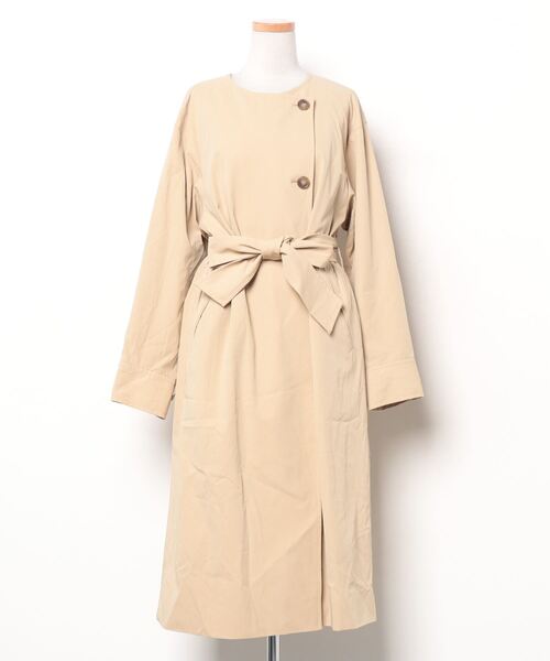 ROPE'（ロペ） トレンチコート 38 ベージュ レディース : ZOZOTOWN