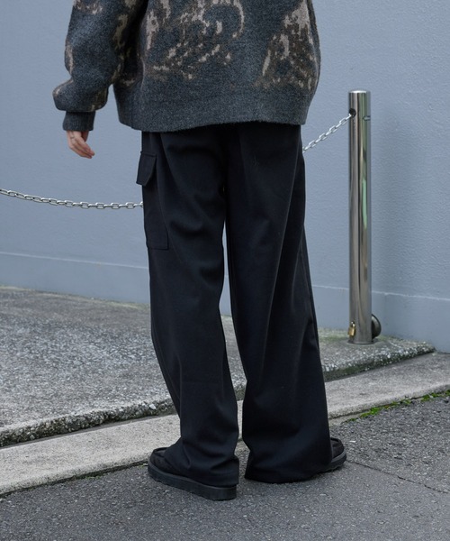 「COLONY 2139」 カーゴパンツ MEDIUM ブラック メンズ_画像3