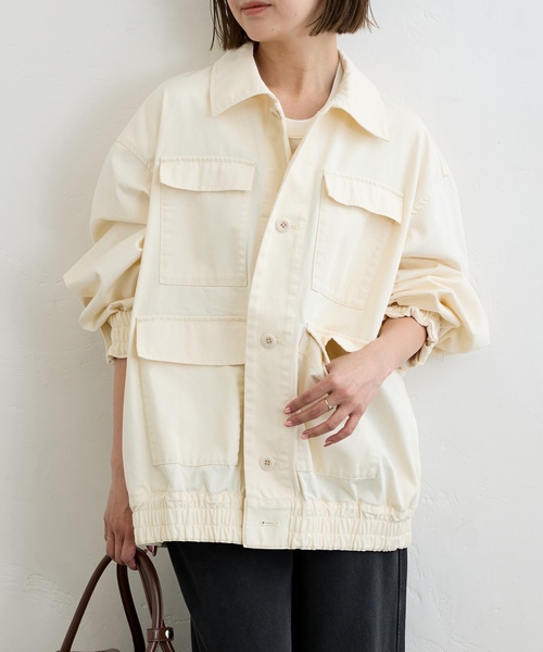 「U by SPICK&SPAN」 ジャケット FREE ネイビー レディース_画像3