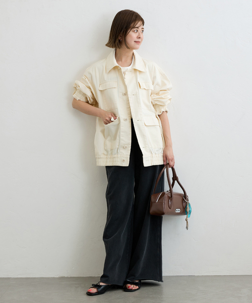 「U by SPICK&SPAN」 ジャケット FREE ネイビー レディース_画像5