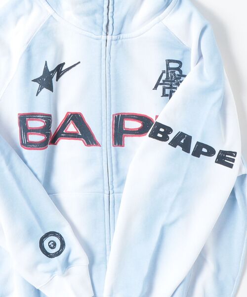 A BATHING APE（アベイシングエイプ） パーカー HAND DRAW FOOTBALL
