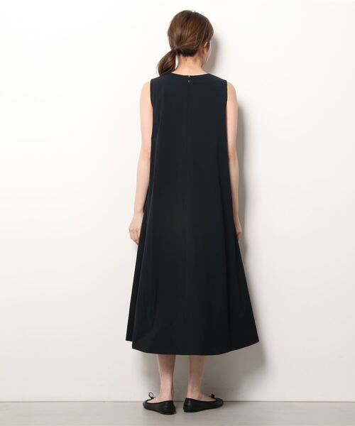 「Demi-Luxe BEAMS」 ノースリーブワンピース 38 ブラウン レディース_画像3