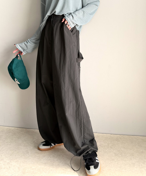 「Java」 ペインターパンツ LARGE ブラック レディース_画像9