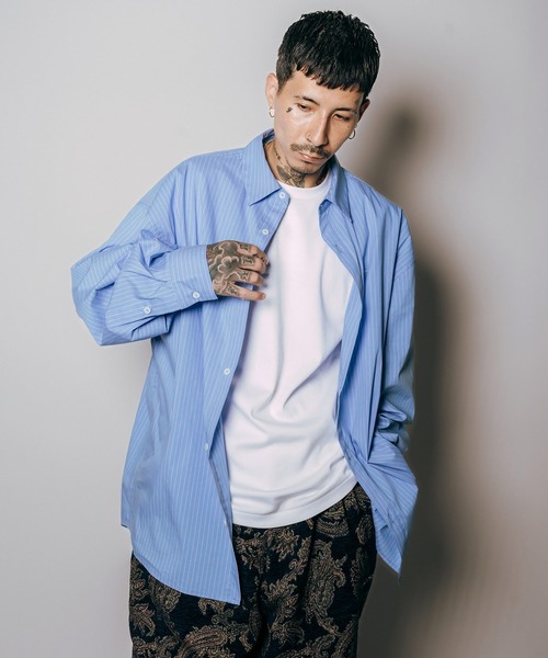 「Subciety」 長袖シャツ X-LARGE ホワイト メンズ_画像7
