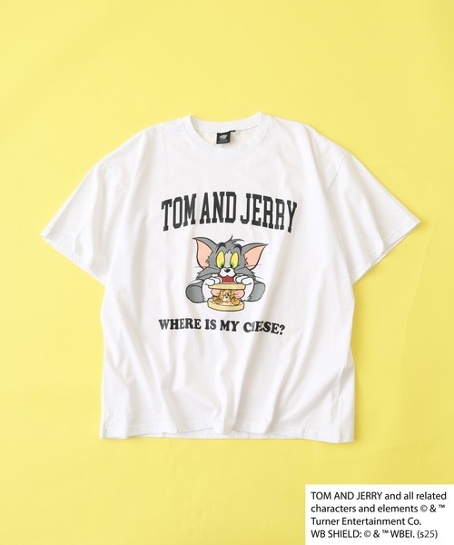 FUNALIVE（ファンアライブ） tシャツ トムとジェリーオーバーサイズT