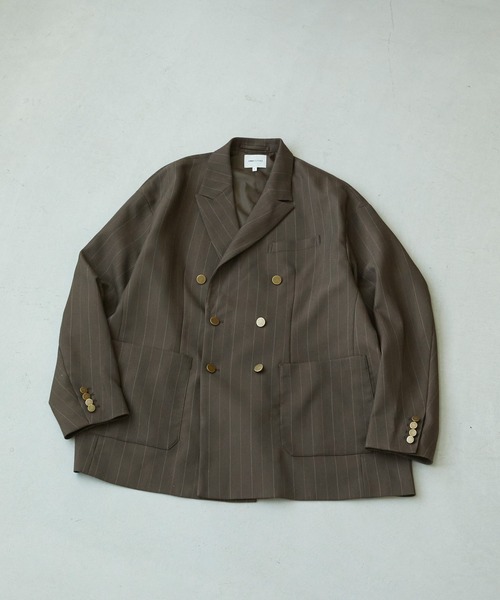 「EMMA CLOTHES」 テーラードジャケット M ダークネイビー メンズ_画像9