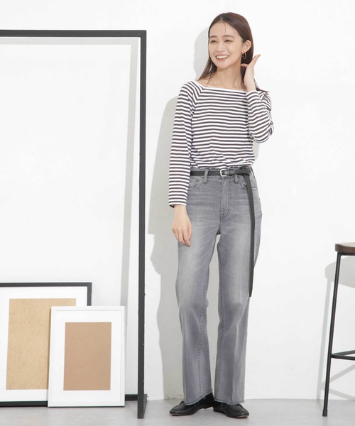 「Healthy denim」 デニムパンツ 23 ブルー レディース_画像6