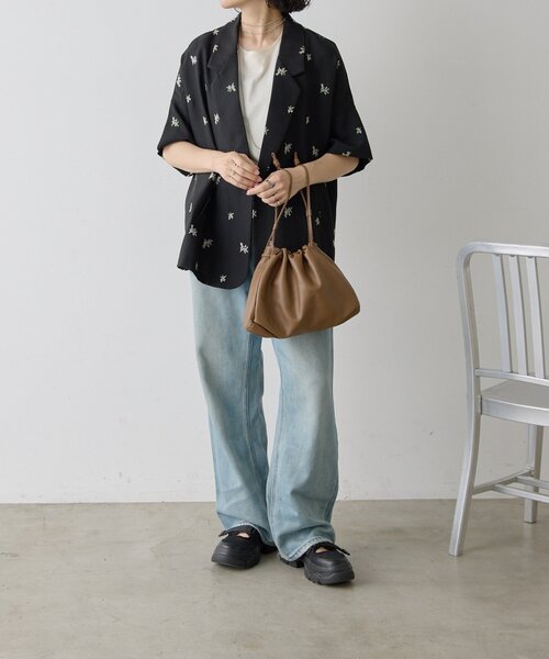 ear PAPILLONNER（イア パピヨネ） ショルダーバッグ バッグ レザー
