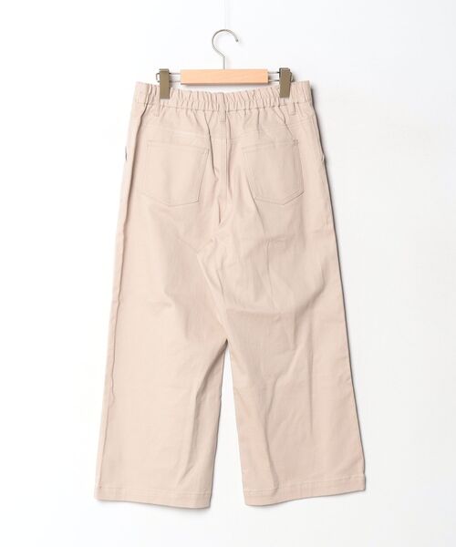 「DECOY SINCE 1981」 クロップドパンツ - ベージュ レディース_画像2