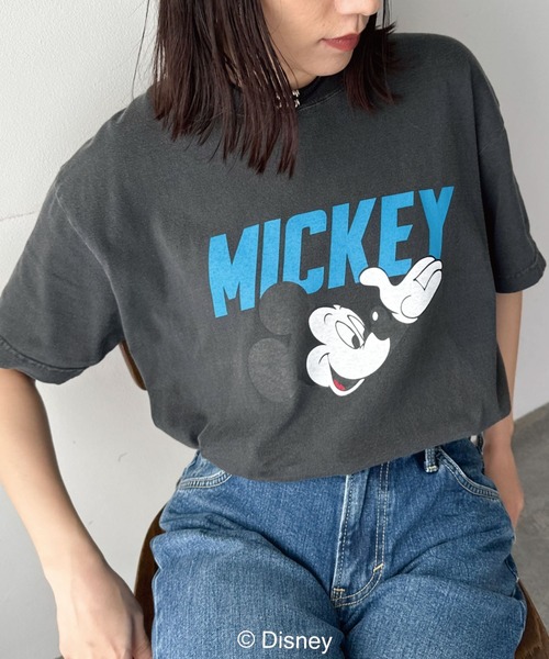 「GOOD ROCK SPEED」 半袖Tシャツ「Disneyコラボ」 FREE ホワイト レディース_画像2