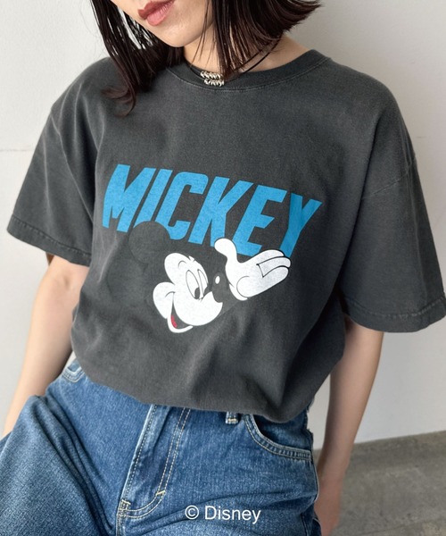 「GOOD ROCK SPEED」 半袖Tシャツ「Disneyコラボ」 FREE ホワイト レディース_画像3