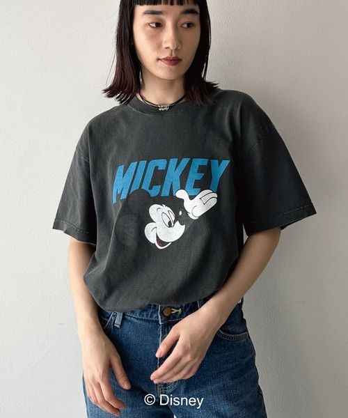 「GOOD ROCK SPEED」 半袖Tシャツ「Disneyコラボ」 FREE ホワイト レディース_画像5
