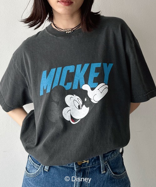 「GOOD ROCK SPEED」 半袖Tシャツ「Disneyコラボ」 FREE ホワイト レディース_画像6