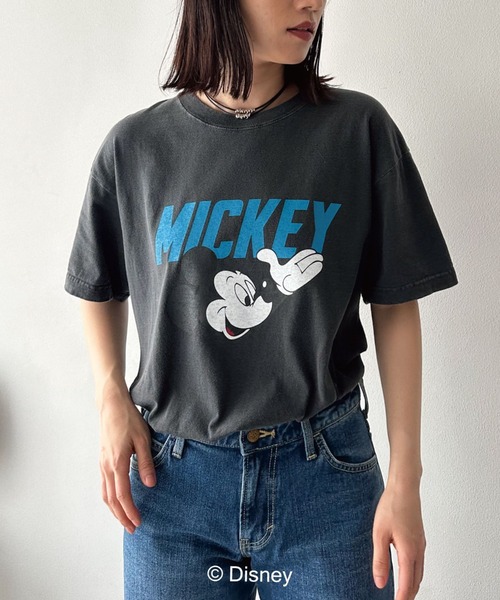「GOOD ROCK SPEED」 半袖Tシャツ「Disneyコラボ」 FREE ホワイト レディース_画像7