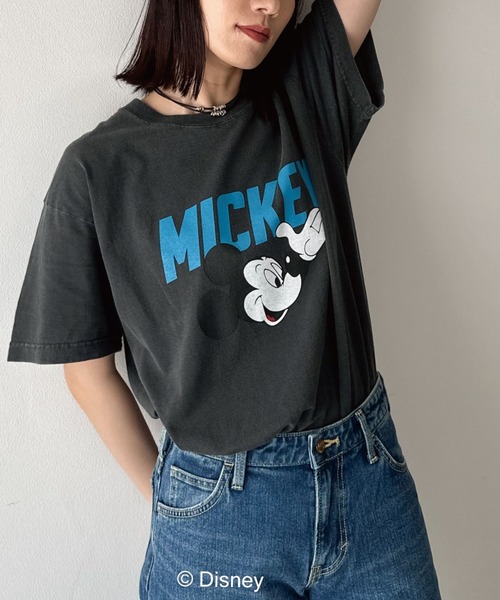 「GOOD ROCK SPEED」 半袖Tシャツ「Disneyコラボ」 FREE ホワイト レディース_画像8